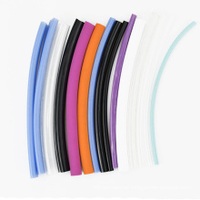 Tubo flexible blanco de la protección del cable de la fibra de la tubería del vinilo del PVC claro